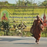 Thai monk near Chiang Mai, Lampang