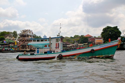 Barge in Bangkok, Thailand