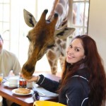 Breakfast at Giraffe Manor
